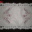 2X Textile Table Mats Place Runner Pad Linen Home Interior