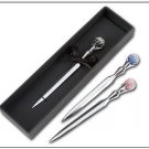 Crystal Ball Rhinestone Letter Opener Paper Knife Party Favor Office Gift