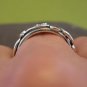 Wild Garden Mother's Ring . customized mother's ring in sterling silver and birthstones