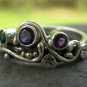 Wild Garden Mother's Ring . customized mother's ring in sterling silver and birthstones