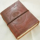 Handmade Tree of Life Embossed Leather Journal Blank Travel Diary Personalized Writing Notebook