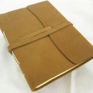 Rugged Handmade Paper Leather Bound Journal Writing Notebook Blank Vintage Art Sketchbook