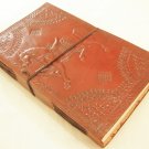Handcrafted Horse Embossed Brown Leather Bound Journal Vintage Diary Writing Notebook Art Sketchbook