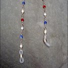Fireworks Display Eyeglass Strap - Red