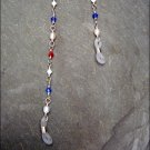 Fireworks Display Eyeglass Strap - Blue