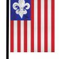 Patriotic Fleur de Lis Garden Flag 8138GF