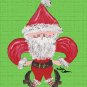 Santa Fleur de Lis Garden Flag 8500GF