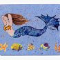 Brunette Mermaid Mouse Pad Hot pad trivet 8337MP