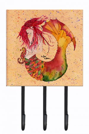 Red Headed Mermaid Triple Hook Key Holder 8339TH6