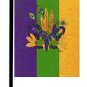 Mardi Gras Feather Mask Garden Flag 8364GF