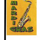 Mardi Gras Saxaphone  Garden Flag 8366GF
