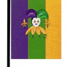 Mardi Gras Jester Garden Flag 8368GF