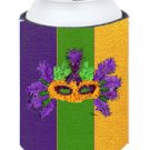 Mardi Gras Feather Mask Can Hugger 8369CC