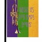 Mardi Gras Trumpet  Garden Flag 8372GF