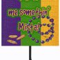 Mardi Gras Throw me somethin mista Single hook leash Holder 8375SH4