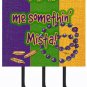 Mardi Gras Throw me somethin mista Triple Hook Key Holder 8375TH6