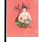 Brown Hair Merman Male Mermaid Garden Flag 8348GF