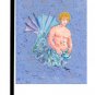 Blonde Hair Merman Male Mermaid Garden Flag 8347GF