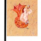 Red Hair Merman Male Mermaid Garden Flag 8346GF