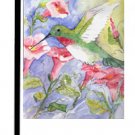 Broadtail Hummingbird Bird Garden Flag KR9014GF