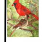 Northern Cardinal Bird Garden Flag KR9007GF