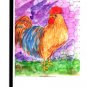 Rooster Bird Garden Flag KR9036GF