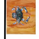 Female Blue Crab Hot and Spicy Garden Flag 8144GF