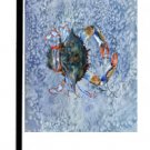 Female Blue Crab Cool Blue Garden Flag 8149GF
