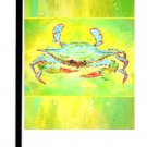 Bright Green Crab Garden Flag 8357GF