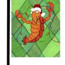 Crawfish with Christmas Lights Garden Flag LD6162GF