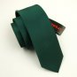 100% Silk Men's Green Pure Tie Necktie