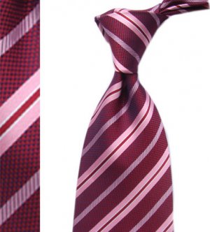 100% Silk Men's Stripe Tie Necktie