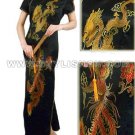 Chinese Big Dragon & Phoenix Cheongsam Dress.