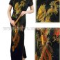 Chinese Big Dragon & Phoenix Cheongsam Dress.