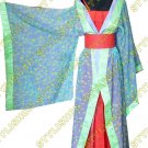 Chinese clothing t'ang dynasty princess costume long gown.