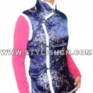 Plum blossom woman's traditional padded cotton vest