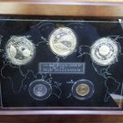 2000 Kiribati 5 Piece Proof Millennium Set