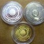 Italy Year 2000 III Millennium 3 Coin Set