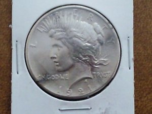 1921 Peace Silver Dollar (Key Date)