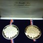 Franklin Mint Bicentennial Medal Set In Box