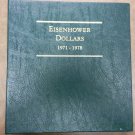 Littleton Book Of Eisenhower Dollar's 1971-1978