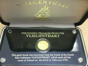 1729 Netherlands Hand Struck Gold Ducat