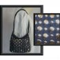 NINE WEST SMALL DENIM SILVER STUD STUDDED PURSE HANDBAG