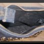 NINE WEST SMALL DENIM SILVER STUD STUDDED PURSE HANDBAG