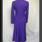 Womens XS S Purple PENDLETON Wool Full Skirt Suit Set