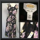 Sheer Floral TALBOTS Silk DROP WAIST Dress SIZE 10 NWT