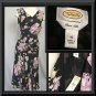 Sheer Floral TALBOTS Silk DROP WAIST Dress SIZE 10 NWT