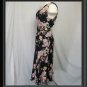 Sheer Floral TALBOTS Silk DROP WAIST Dress SIZE 10 NWT