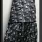 Gray Silver Black PIERRE CARDIN Neck Tie 61 LONG 4 Wide