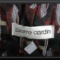 Abstract Black Red PIERRE CARDIN Tie 61" LONG 4" Wide